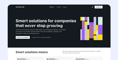 Strategic brand separation and international expansion for Optidata's product ecosystem