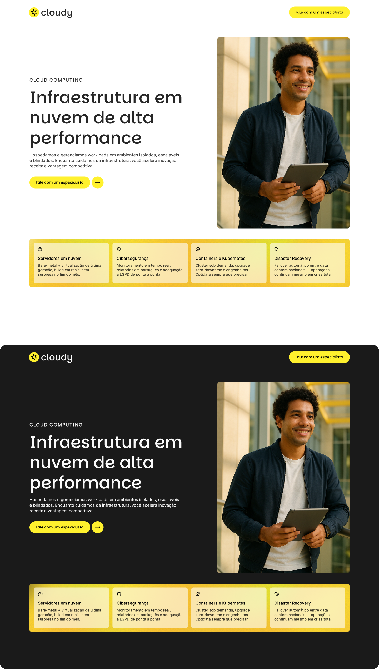 Landing page High Pulse